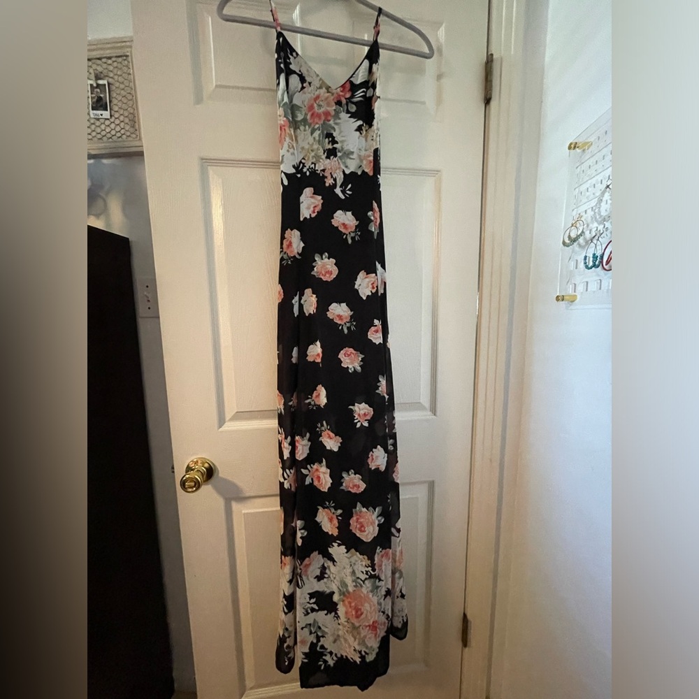 Floral maxi dress